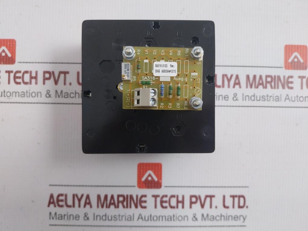 Rq96 Analog Panel Pressure Meter Noris 0-6 Bar 4-20Ma