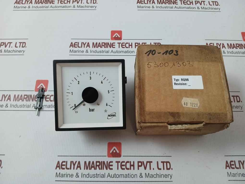 Rq96 Pressure Gauge 0 To 6Bar 4-20Ma Noris