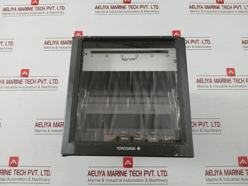 µRs1000 436501 Yokogawa 100-240Vac 50/60Hz 0 To 2.5 Kg/Cm2 Strip Chart Recorder
