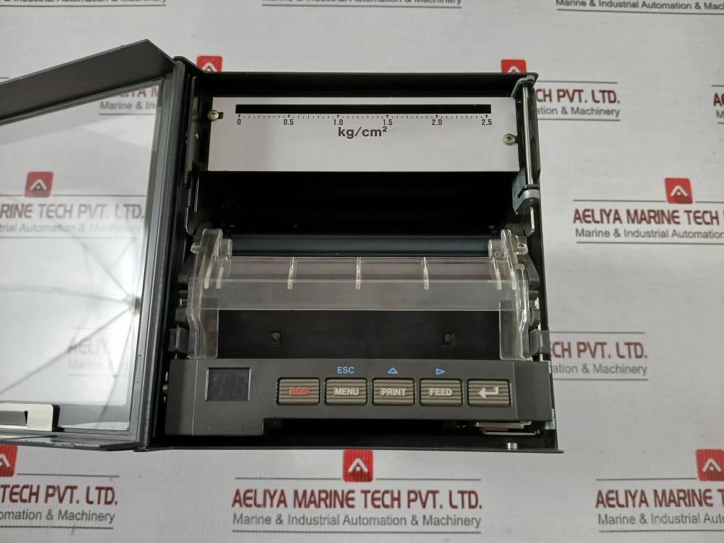 µRs1000 436501 Yokogawa 100-240Vac 50/60Hz 0 To 2.5 Kg/Cm2 Strip Chart Recorder