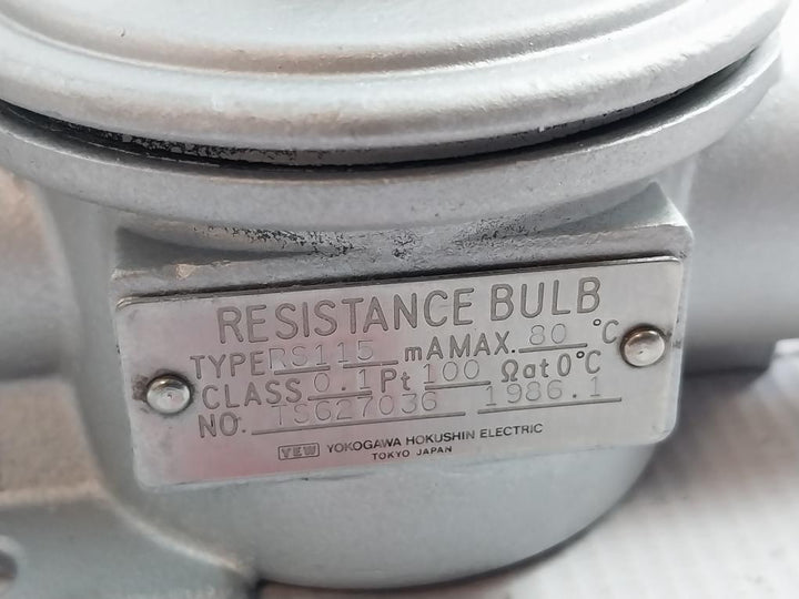 Rs11 Yokogawa Hokushin Electric 15 Meter Resistance Bulb Temperature Sensor