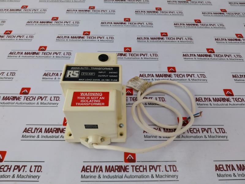 Rs 210-437 Transformer 240vac 120vac 50/60hz