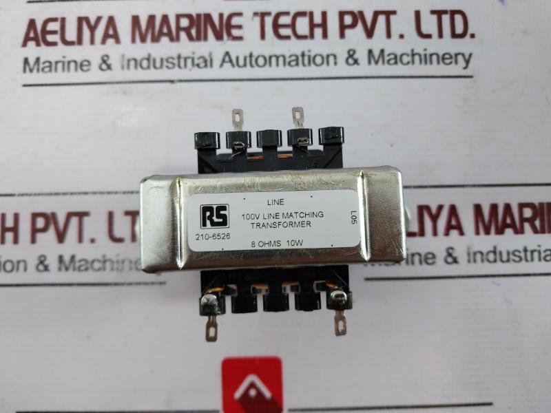 Rs 210-6526 100V Line Matching Transformer 8 Ohms 10W