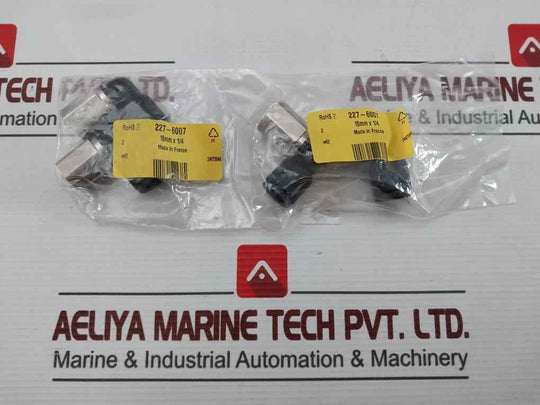 Rs 227-6007 Pneumatic Fitting 10Mm X 1/4 (1Pack = 2Pcs)