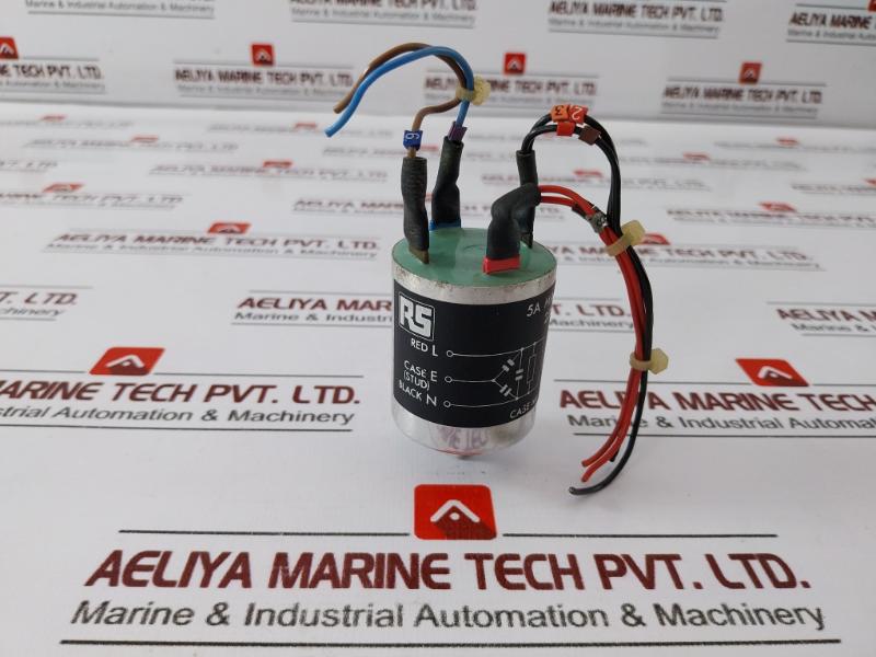 RS 238-390 5A Mains Filter, 250V 50Hz, B.S.613
