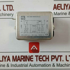 Rs 240-696 Chassis Mount Rfi Filter 5A Max 50/60 Hz