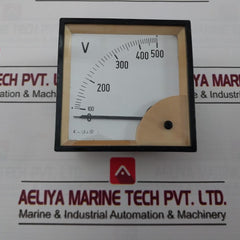 Rs 312-915 Analog Voltmeter Fsd. 0/500V
