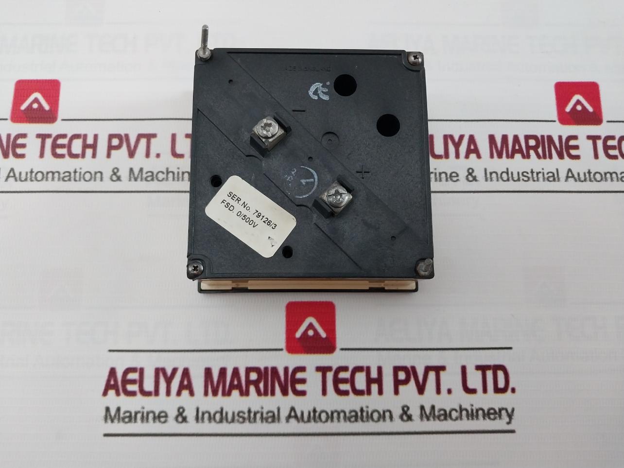 Rs 312-915 Analog Voltmeter Fsd. 0/500V