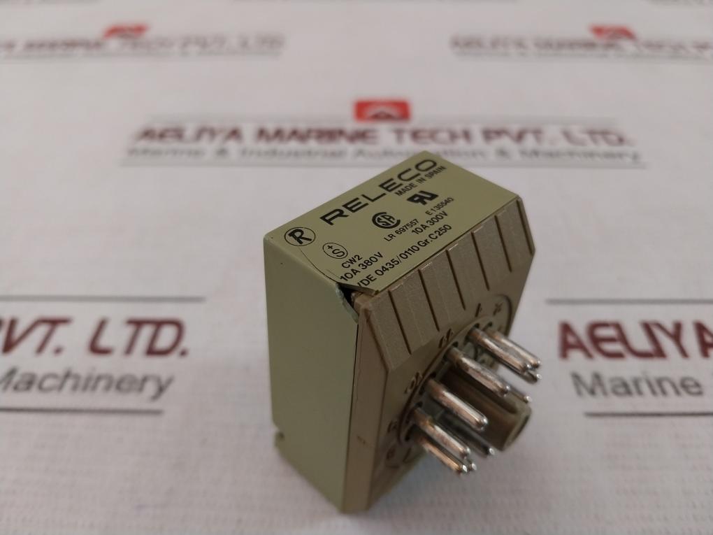 Rs 345-993 Releco Mr-c Plus Relay With Socket Ct3-e20/H Ac110V~ 50Ma