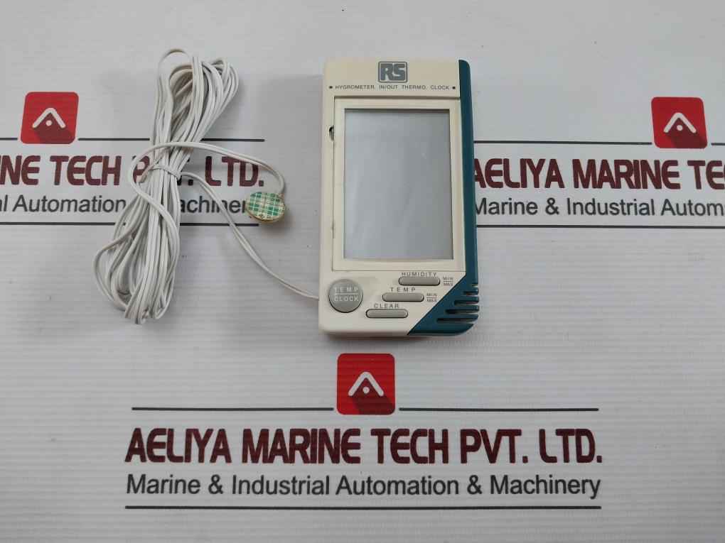 Rs 408-6109 Digital Thermometer Clock