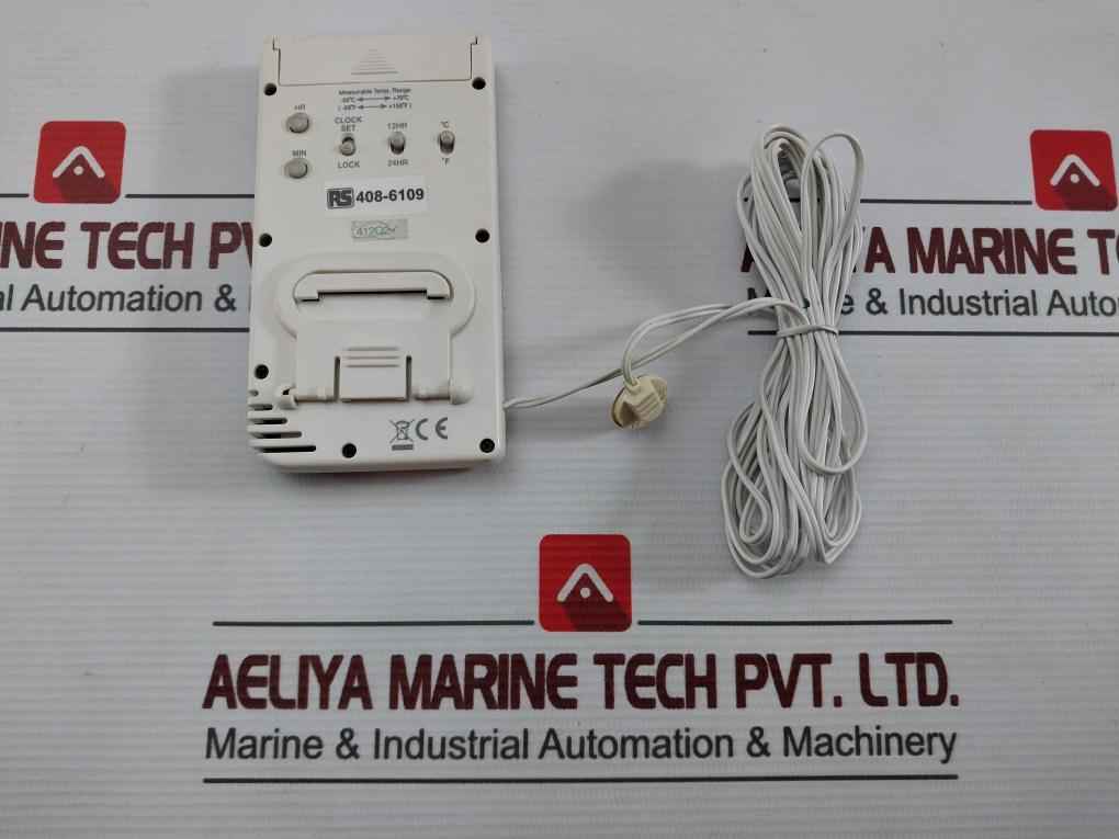 Rs 408-6109 Digital Thermometer Clock