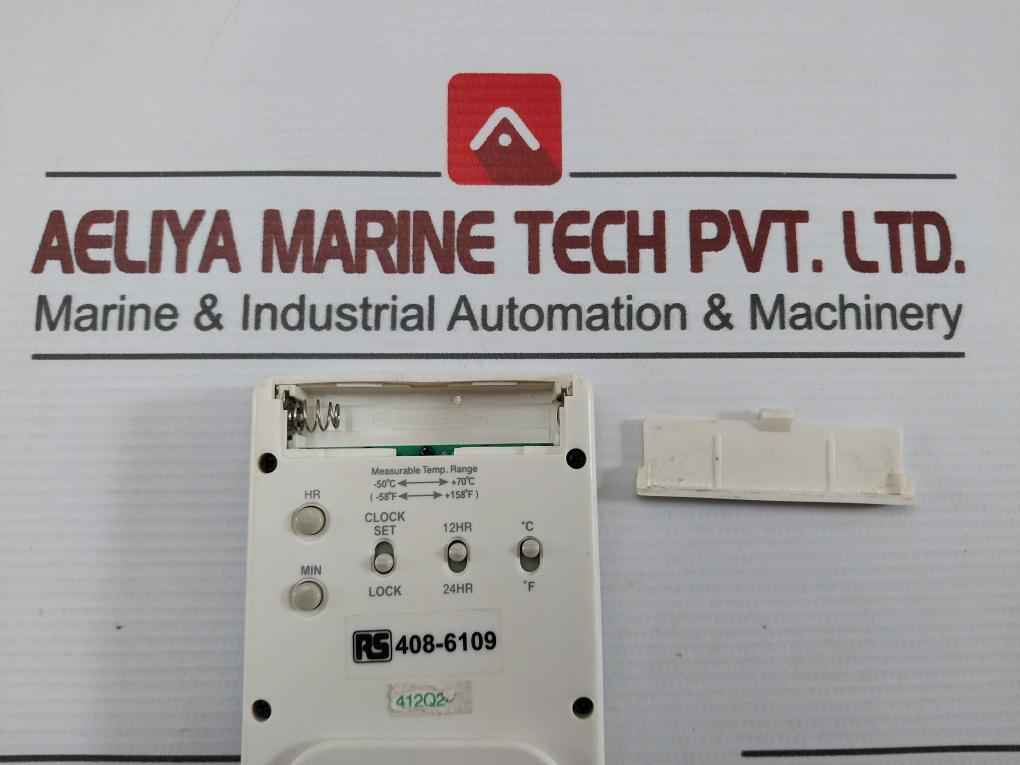 Rs 408-6109 Digital Thermometer Clock