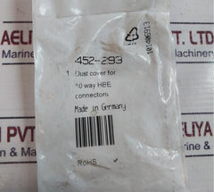 RS 452-293 Dust Cover for 10 Way Hbe Connector