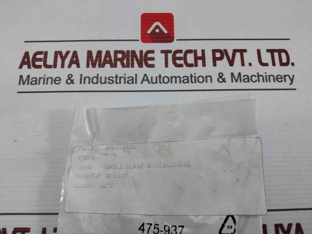 Rs 475-937 Cable Clamp With Bushing 550.83.01.39 10S