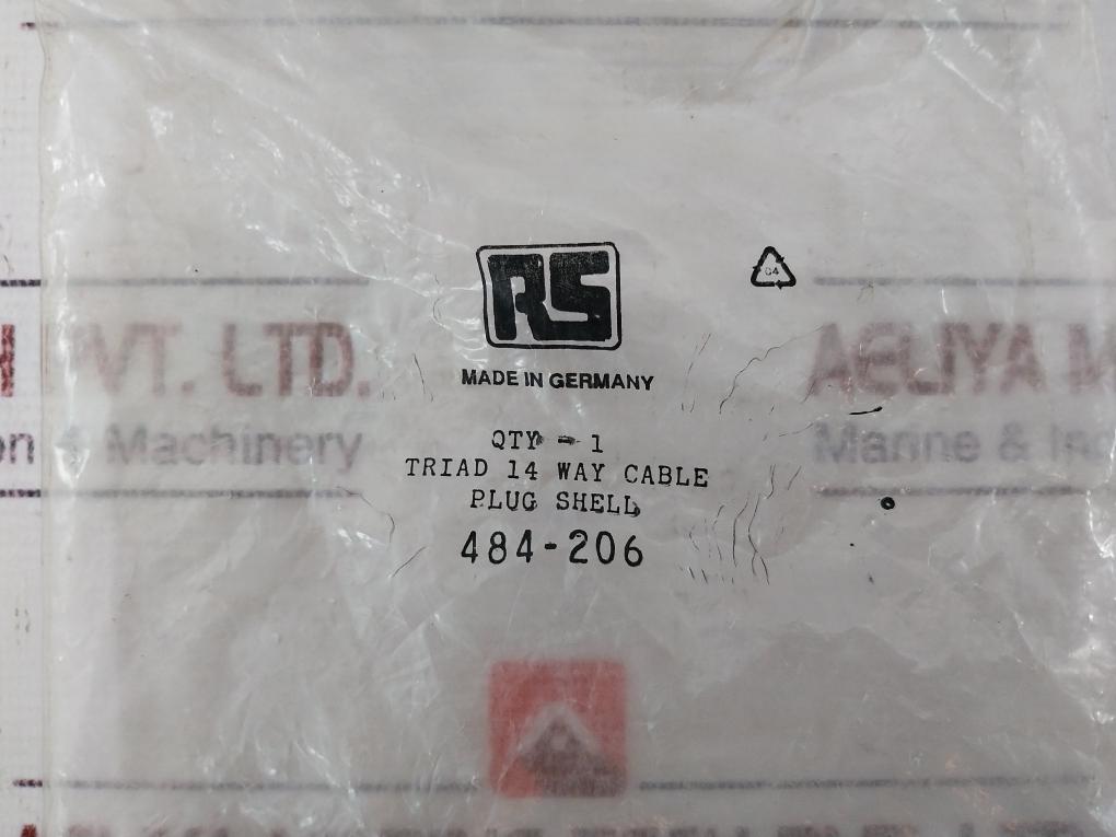 Rs 484-206 Metal Shell Connector