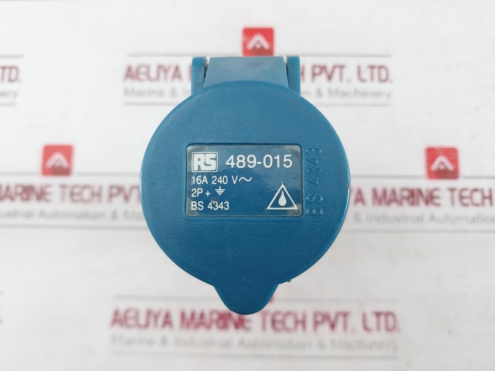 Rs 489-015 Electrical Receptacle And Plug 16A 240V Bs 4343