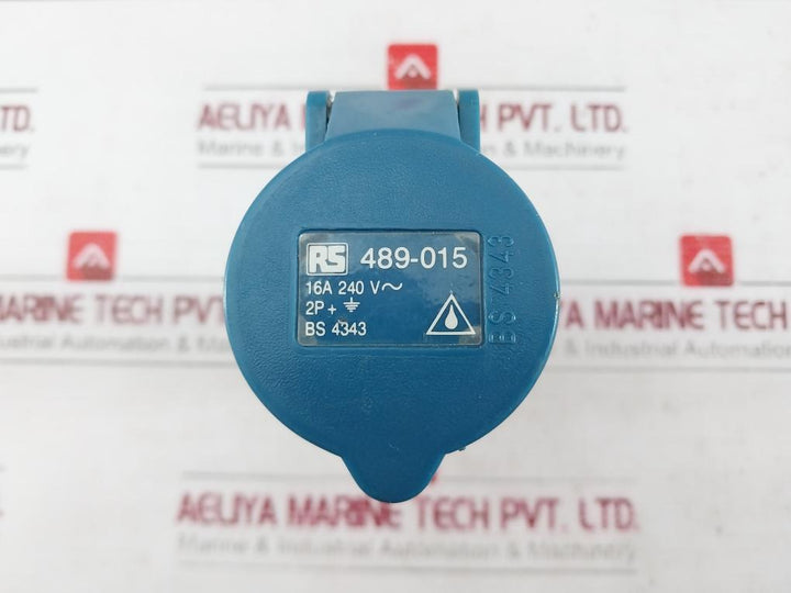 Rs 489-015 Electrical Receptacle And Plug 16A 240V Bs 4343