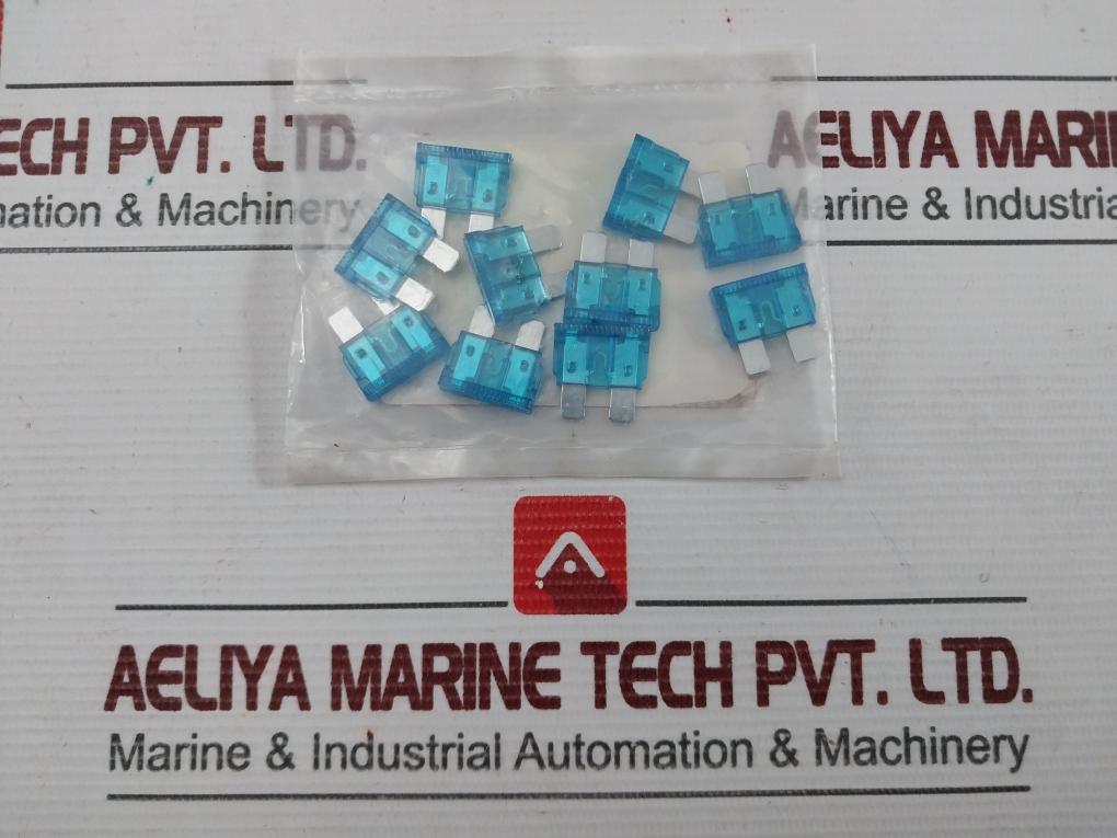 Lot Of 10X Light Blue Car Fuse 563-750 Rs