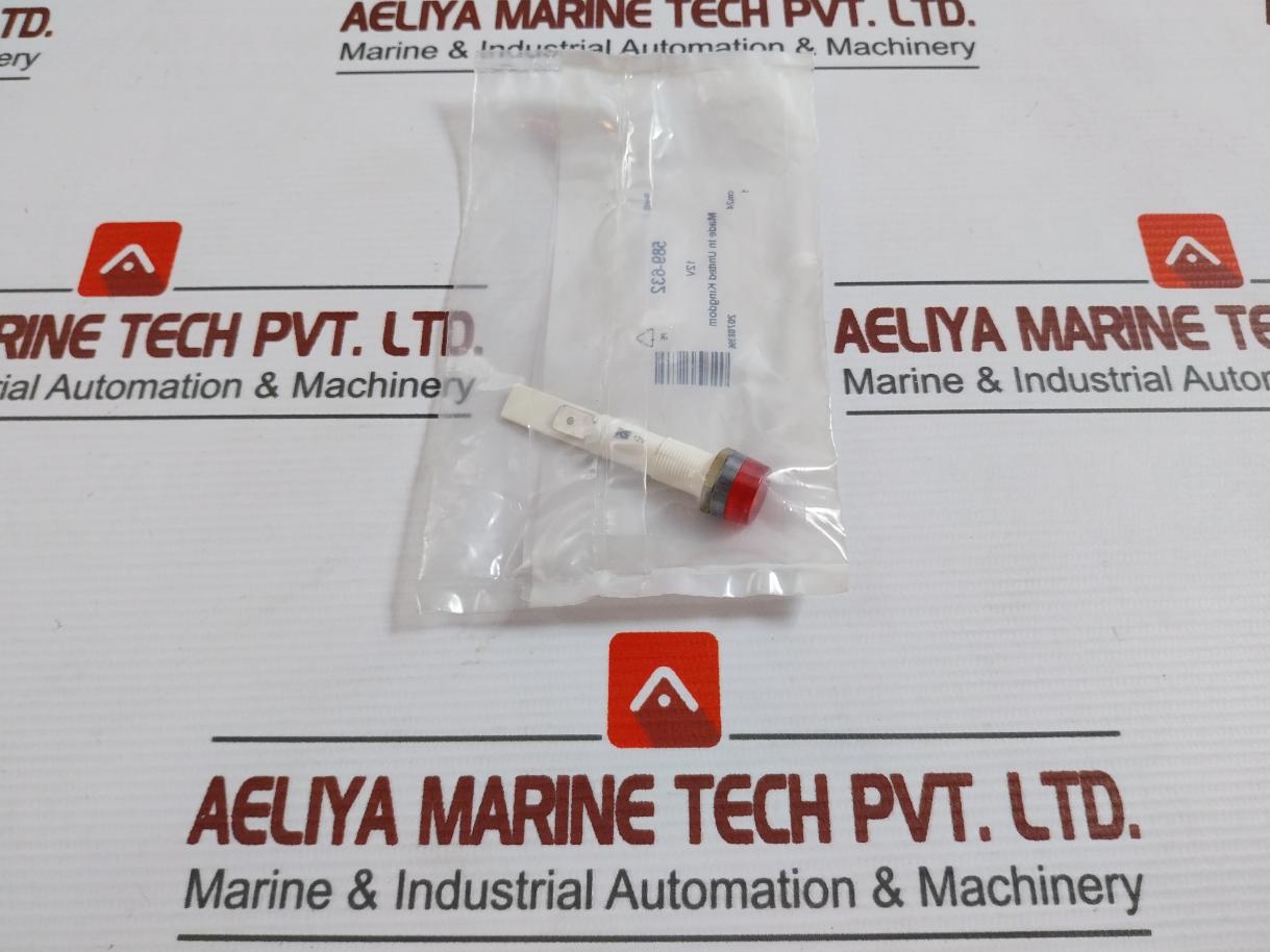 Rs 589-632 Red Neon Panel Mount Indicator 12V