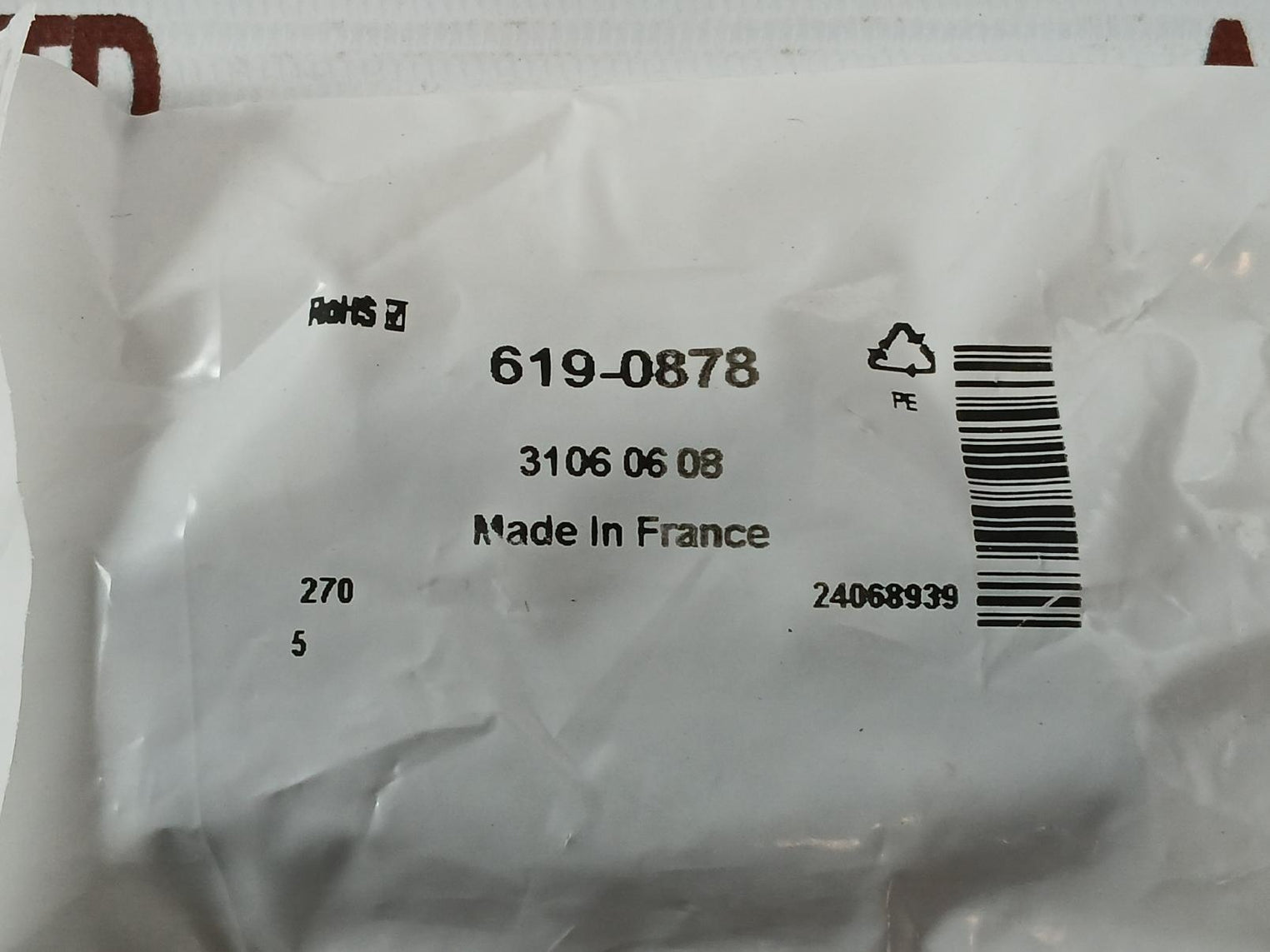 Rs 619-0878 Transmission Sealing Sleeve