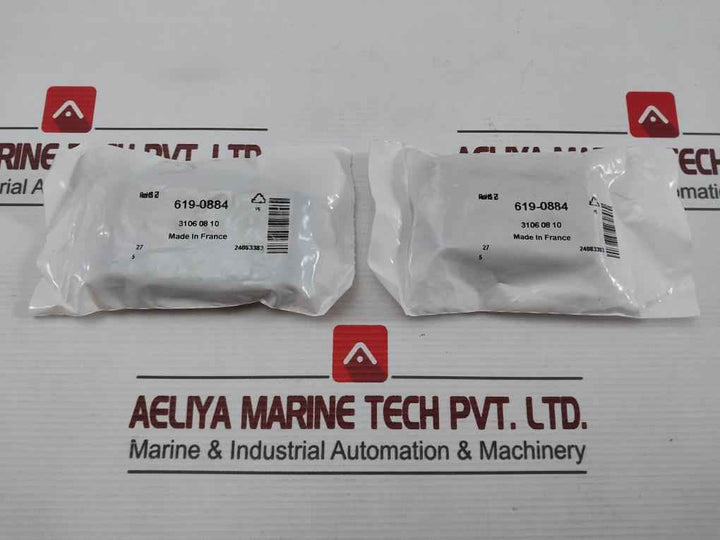 Rs 619-0884 Straight Tube-to-tube Adaptor (1Pkt =5Pcs)