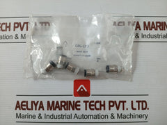 Rs 812-263 Pneumatic Straight Connector/Fitting R1/8 6Mm (1 Packet = 5 Pcs)