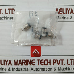 Rs 812-263 Pneumatic Straight Connector/Fitting R1/8 6Mm (1 Packet = 5 Pcs)