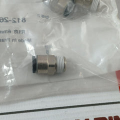 Rs 812-263 Pneumatic Straight Connector/Fitting R1/8 6Mm (1 Packet = 5 Pcs)