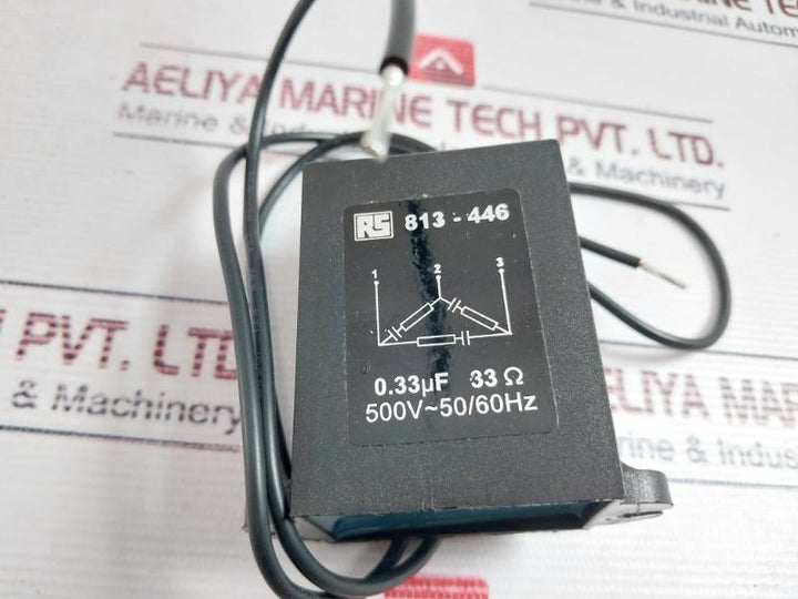 Rs 813-446 Three Phase Contact Arc Suppressors 500V 50/60Hz