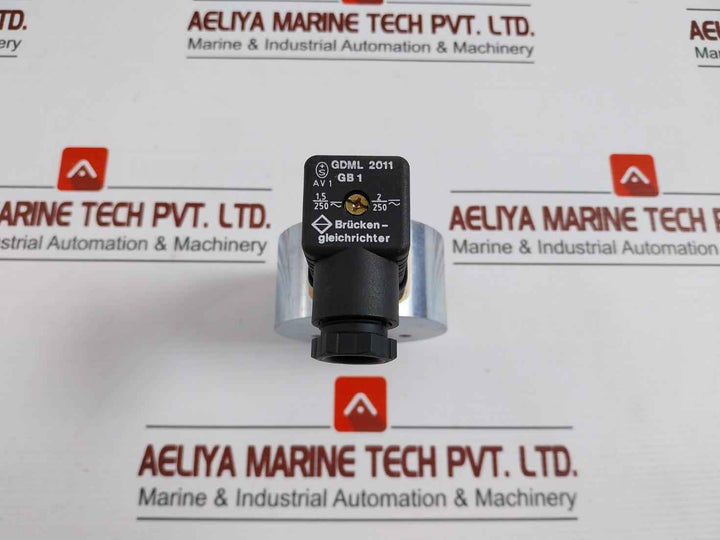Rs 825-972 Solenoid Coil With A Rectifier Plug