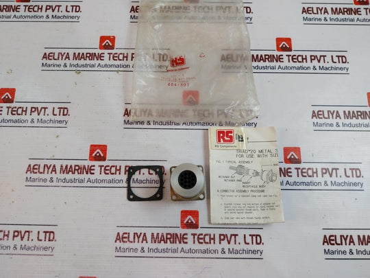 Rs Components Triad M1731-p14 14 Way Panel Plug Shell Use With Size 16 Contacts
