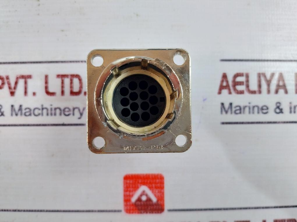 Rs Components Triad M1731-p14 14 Way Panel Plug Shell Use With Size 16 Contacts