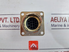Rs Components Triad M1731-p14 14 Way Panel Plug Shell Use With Size 16 Contacts