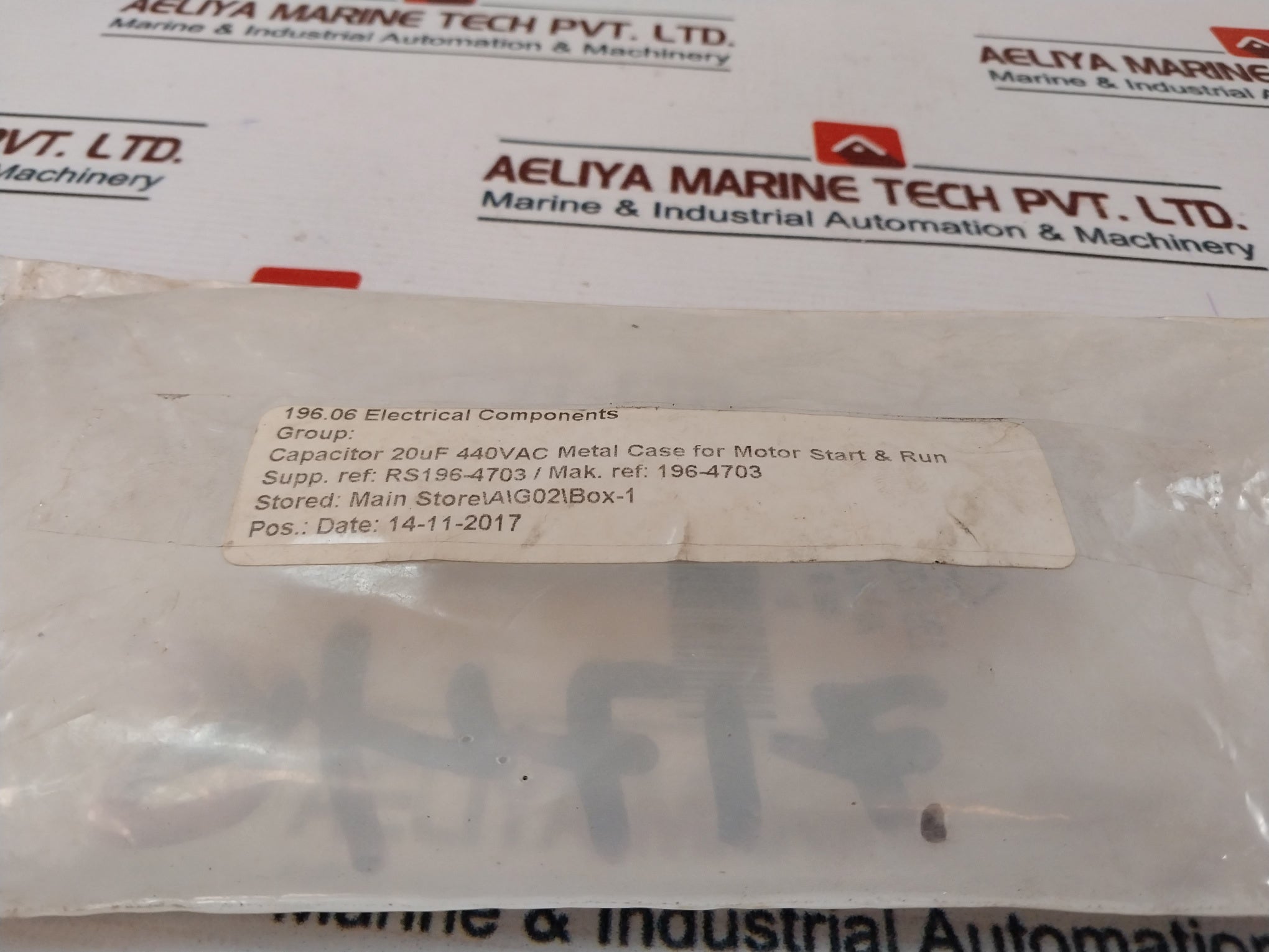 Rs Mr-a-t-s-nf 196-4703 Polypropylene Film Capacitor