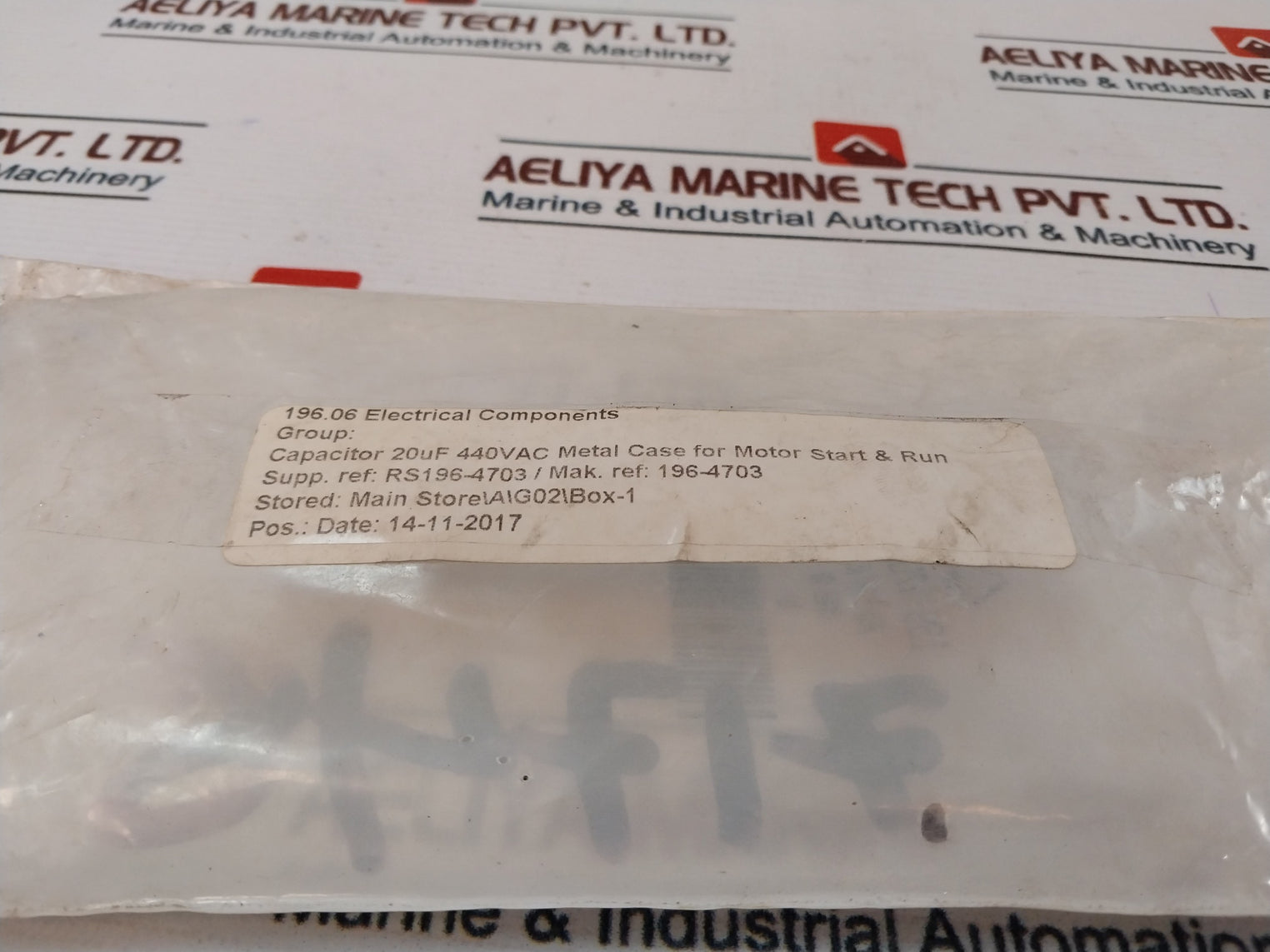 Rs Mr-a-t-s-nf 196-4703 Polypropylene Film Capacitor