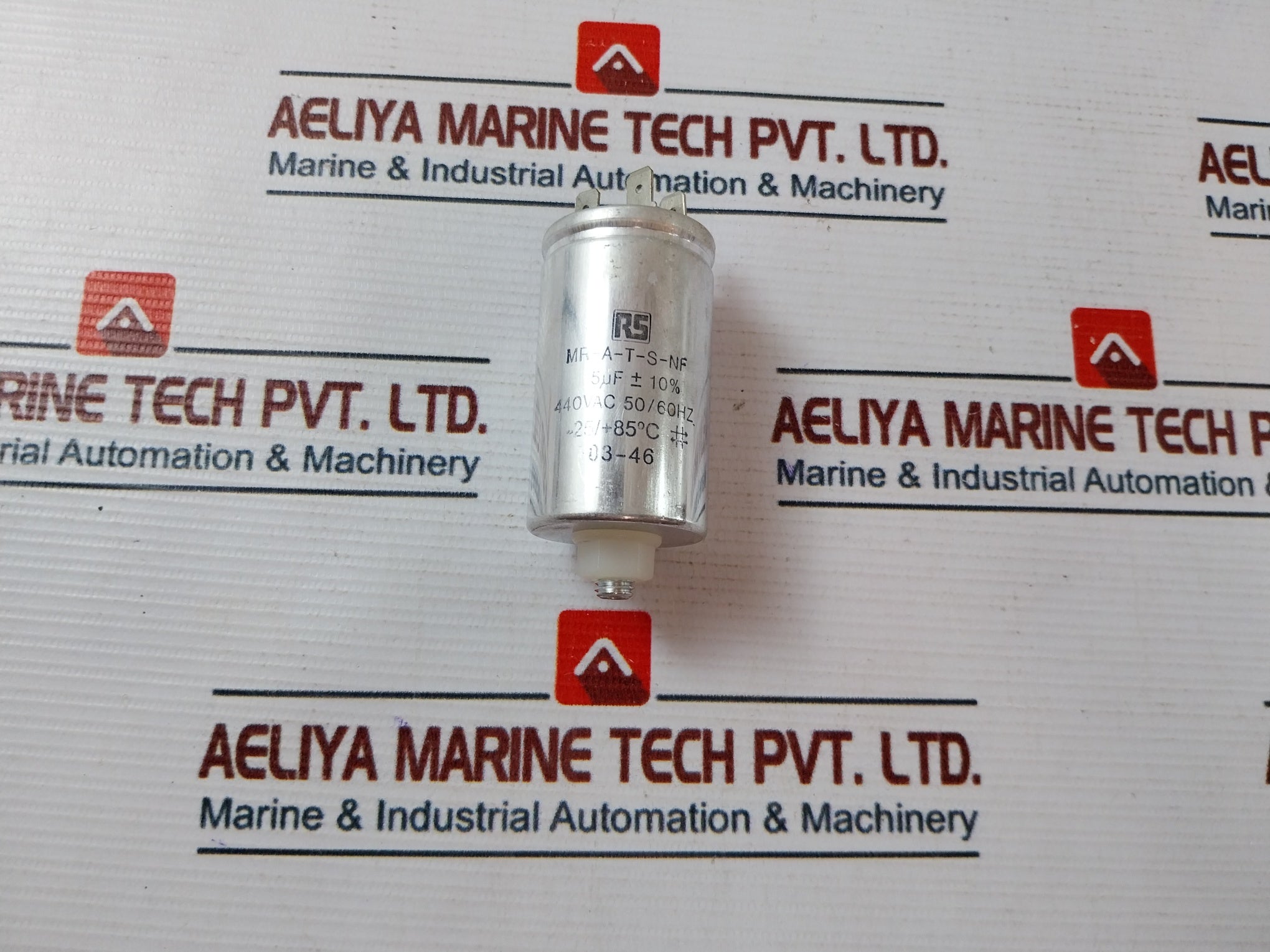 Rs Mr-a-t-s-nf Polypropylene Film Capacitor 440Vac 50/60Hz  Capacitor Motor Run
