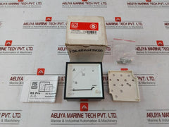 Rs Pro 186-2460 Din Ac Ammeter Analogue Panel Meter F96Eax025Xsd 0-30/50A