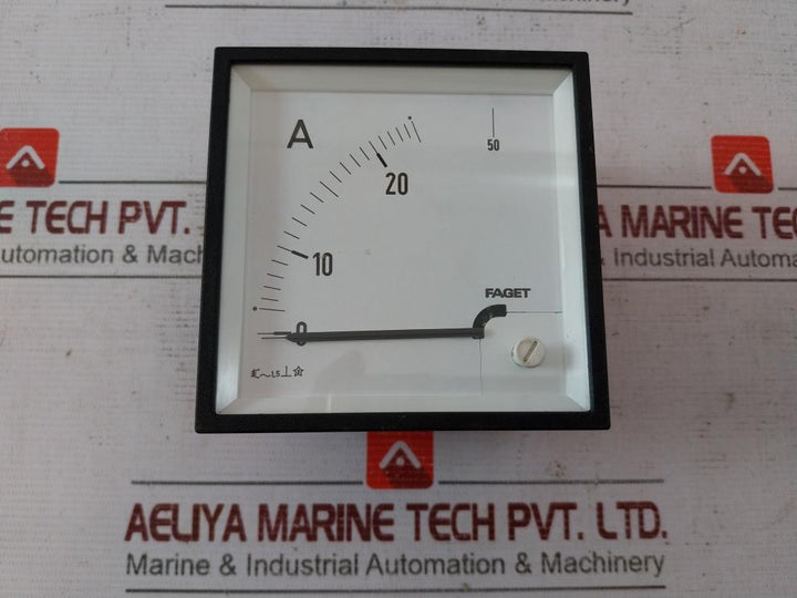 Rs Pro 186-2460 Din Ac Ammeter Analogue Panel Meter F96Eax025Xsd 0-30/50A