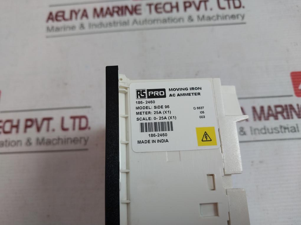 Rs Pro 186-2460 Moving Iron Ac Ammeter 850V