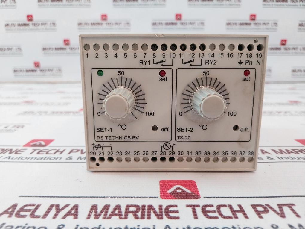 Dual Switch Module Rs Technics TS-20A Dual Switch Module 230Vac – Aeliya Marine Tech