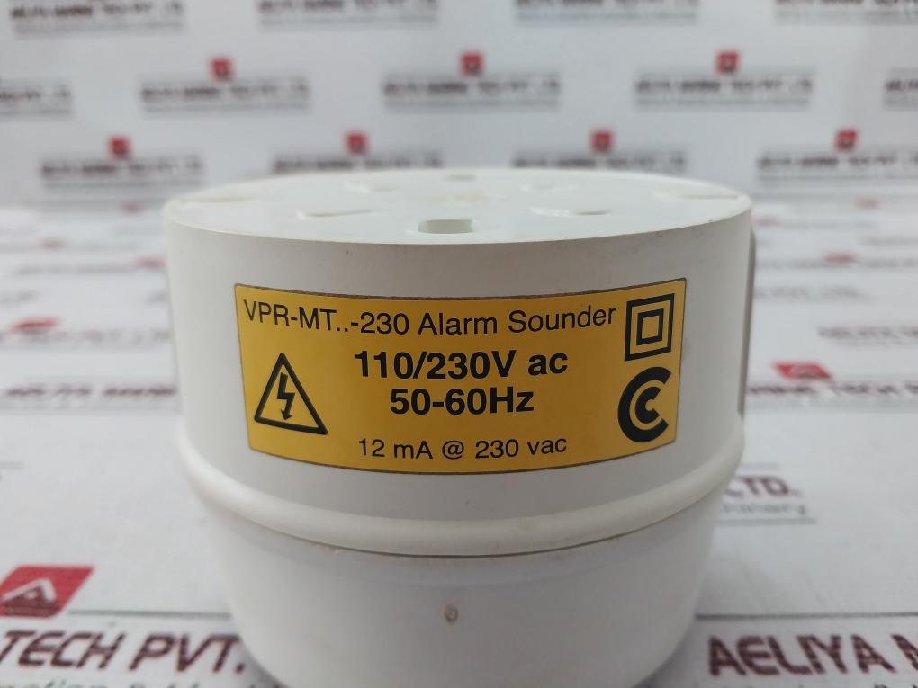 Rs Vpr-mt..-230 Alarm Sounder 110/230V Ac 50-60Hz