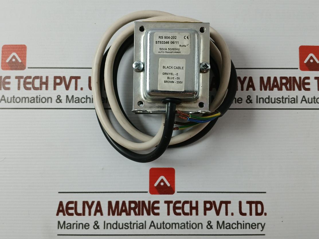 Rs 504-202 Enclosed Autotransformer 50Va 50/60Hz