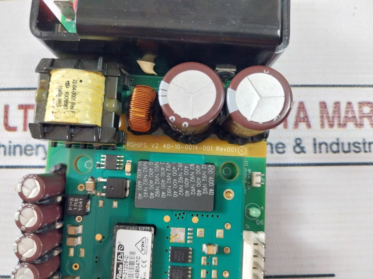 Rships V2 40-10-0014-001 Power Supply Board Rev 001 94V-0