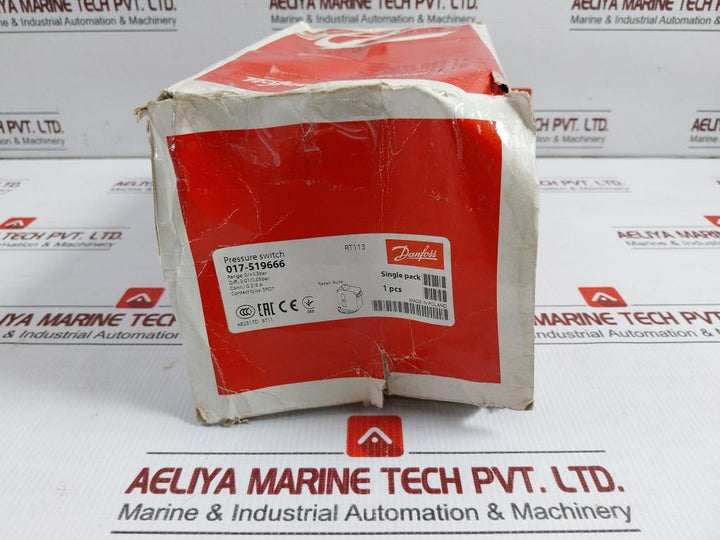 Rt113 Danfoss Pressure Switch 0/+0.3Bar 0 To 30Kpa