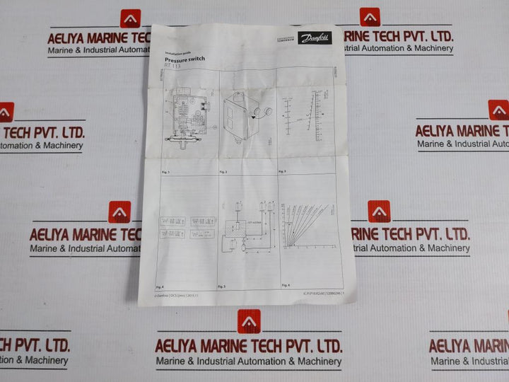 Rt113 Danfoss Pressure Switch 0/+0.3Bar 0 To 30Kpa
