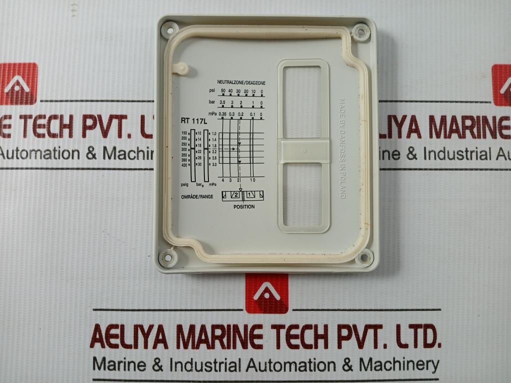 Rt117L Danfoss 150-430 Psig,Ip66 Pressure Switch