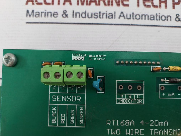 Rt168A 4-20Ma Two Wire Transmitter Board E231017
