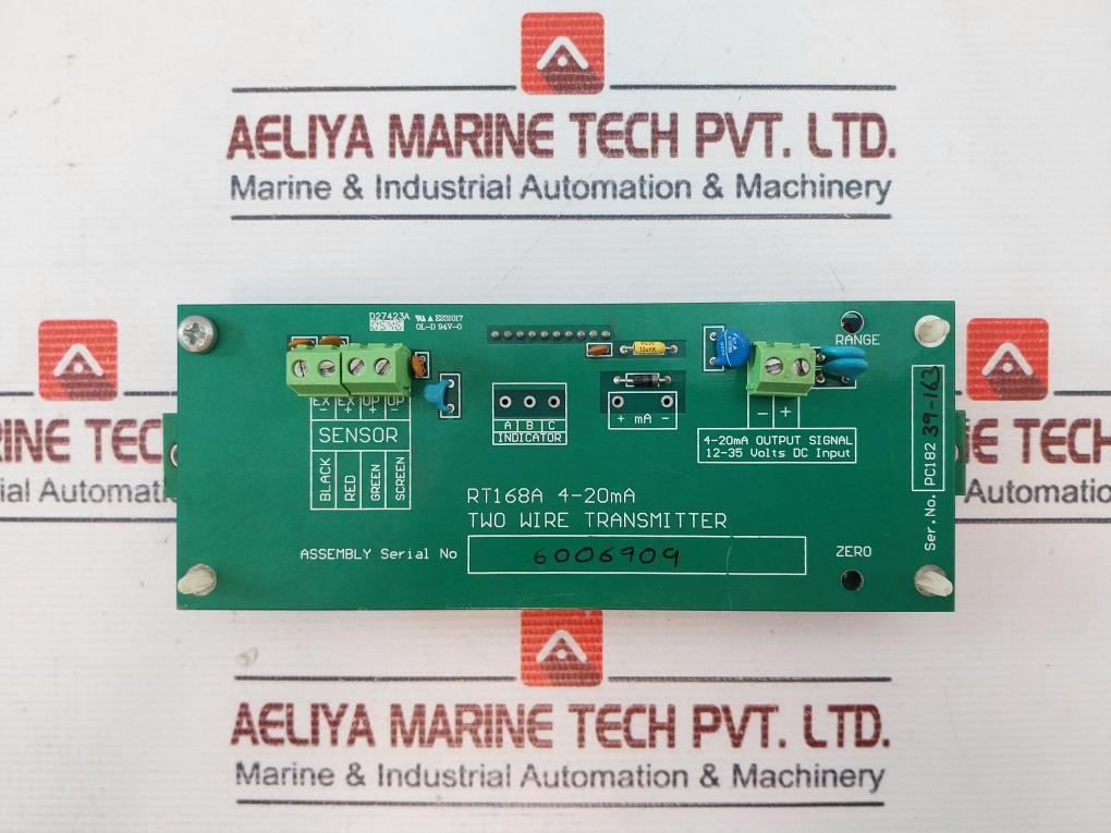 Rt168A 4-20Ma Two Wire Transmitter Board E231017