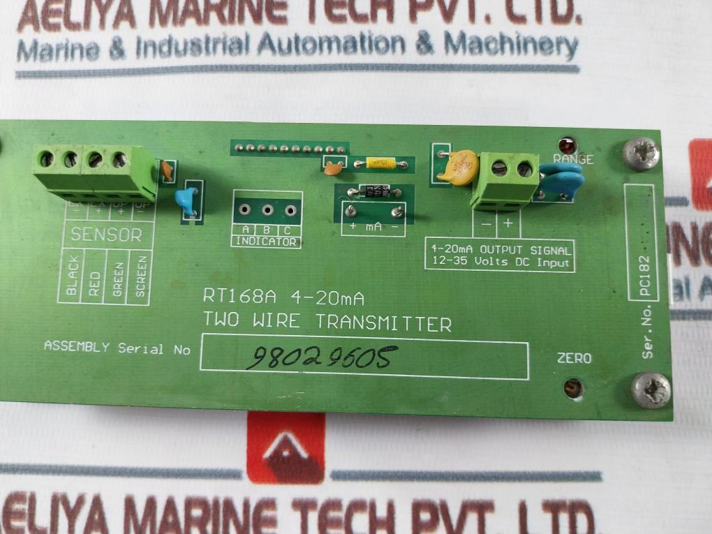 Rt168A Pc181Bb Two Wire Transmitter Board