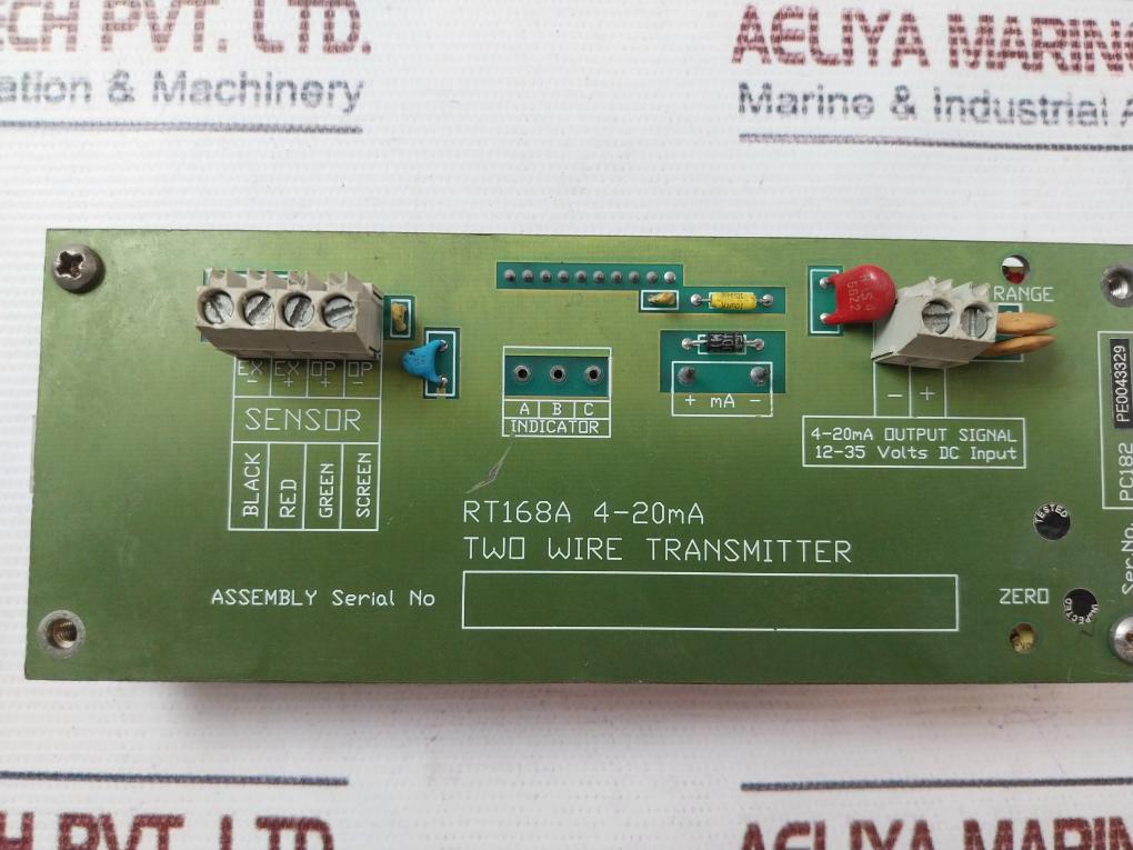 Rt168A Two Wire Transmitter Board